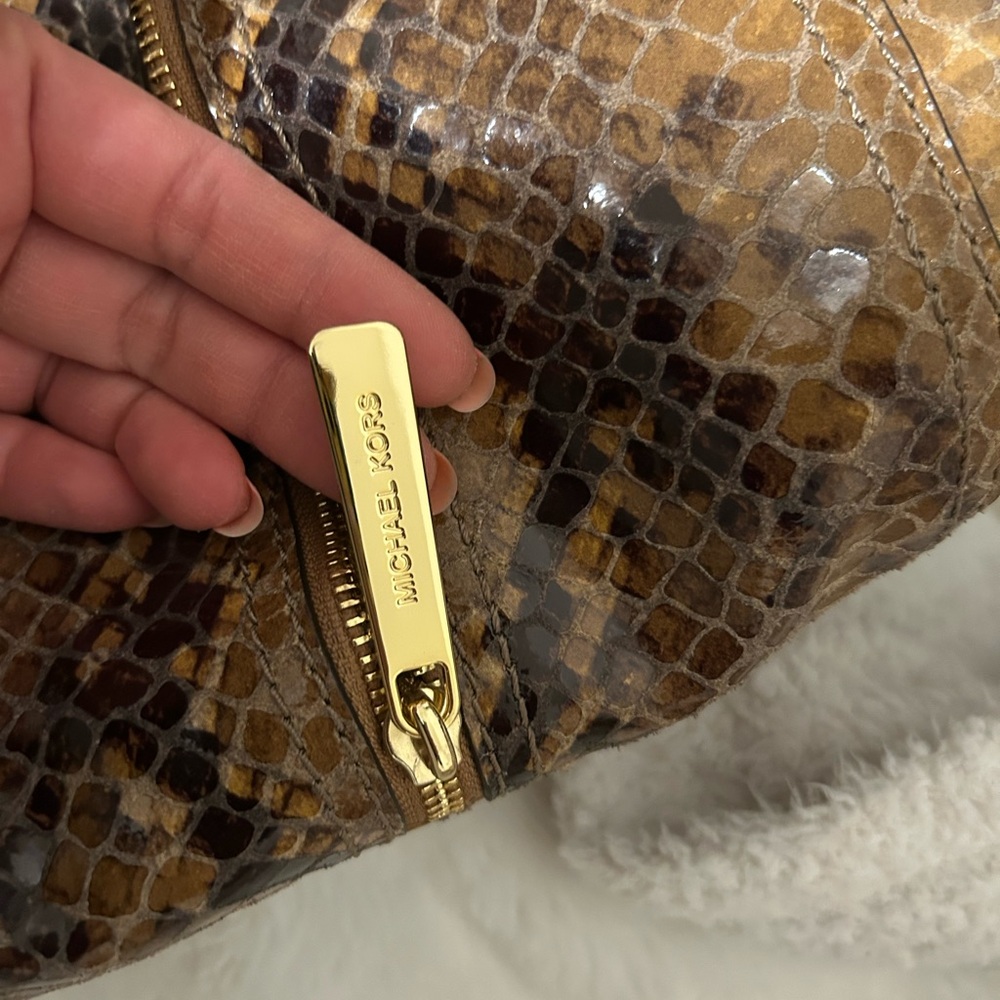 MK Michael Kors limited edition Python Handbag Pu… - image 9